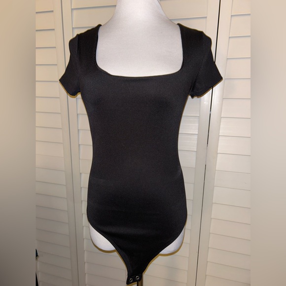 Express Tops Nwt Black Body Contour Bodysuit Poshmark